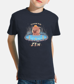 lascia essere zen - maglietta per bambini