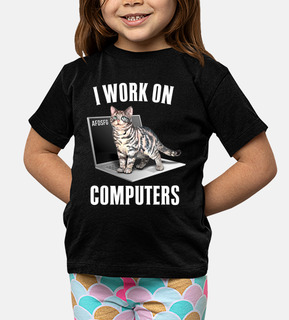 lavoro con computer les gatto inglese