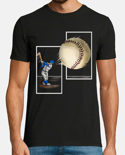 le frappeur frappe le baseball
