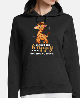 le giraffe mi rendono felice non così t