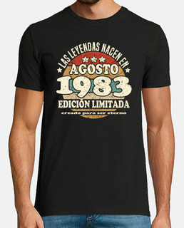 legends are born in august 1983