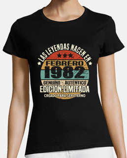legends are born in february 1982