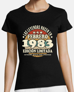 legends are born in february 1983
