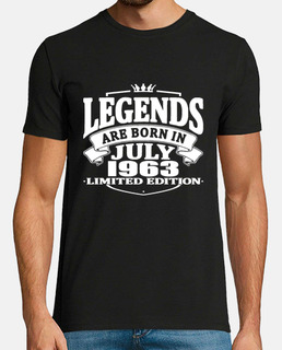 Legends are born in july 1963