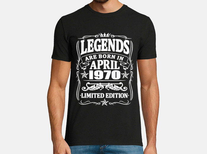 legends born in april t shirt