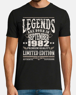 Legends born in september 1982
