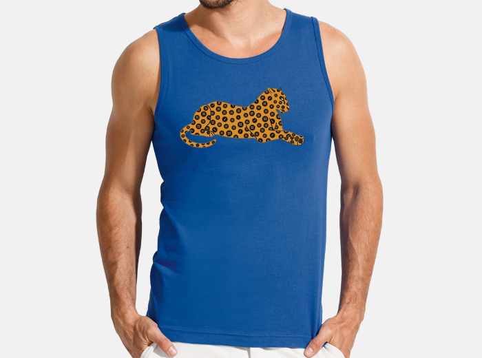 Camiseta leopardo con botones tirantes laTostadora