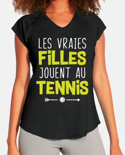 Les vraies filles jouent au tennis cade