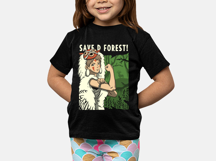 respekt civile uddybe Let us save the forest! kids t-shirt | tostadora