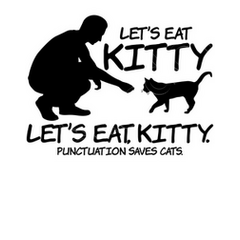 Lets eat kitty lets eat kitty wall art tostadora