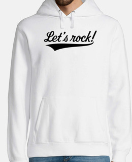 lets rock - rock n roll music - black