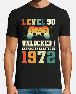Level 50 Unlocked 50th Birthday Gamer