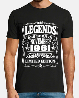 leyendas nacidas en noviembre de 1961