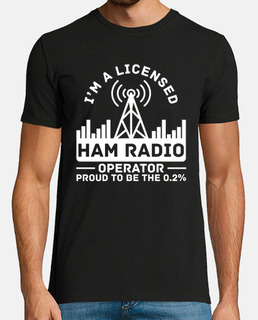 Licensed Ham Radio Operator Proud