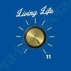 Life On 11 These Go To Eleven - Volume Knob - Guitar Tshirt Life On 11 These Go To Eleven - Volume Knob - Guitar Tshirt