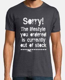 Lifestyle is out of stock (blanco)