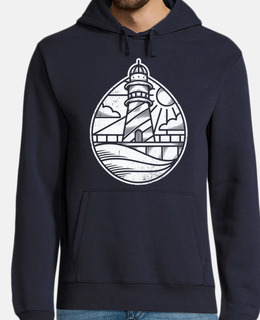 lighthouse water drop vintage design