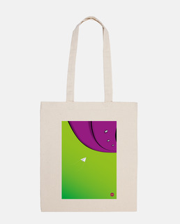 Lime Sky. Puedes aplicarlo sobre bolsa de tela color natural o negro