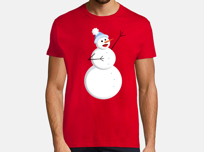 Playera muñeco de discount nieve