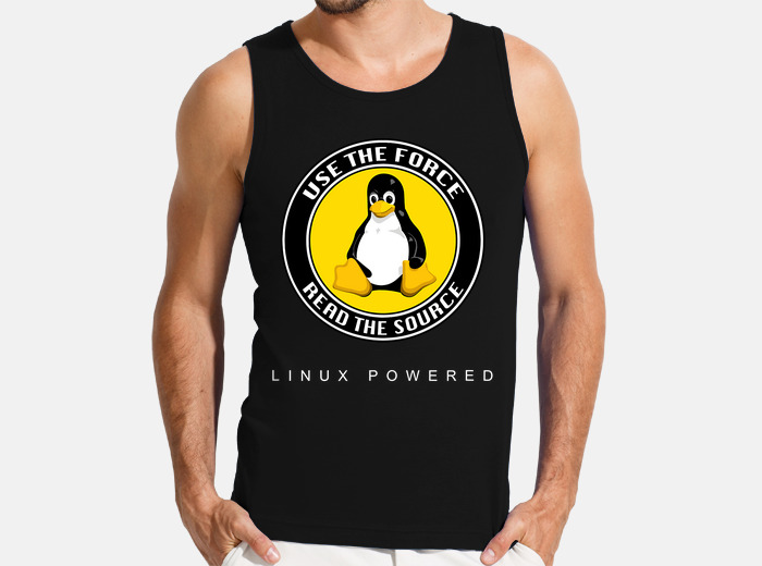 Linux tux penguin open source t-shirt | tostadora