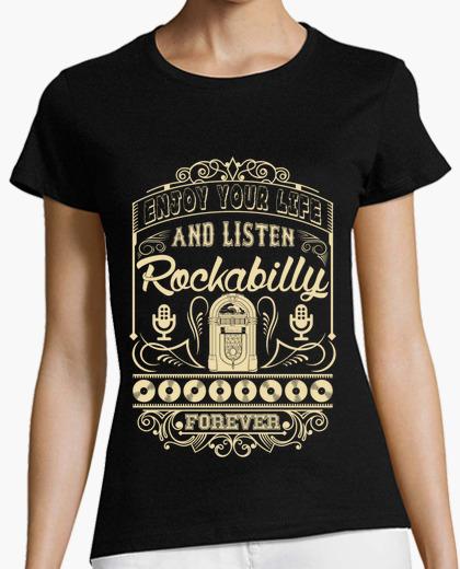 Listen-rockabilly t-shirt