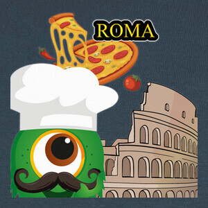 Camisetas Little Traveler Roma
