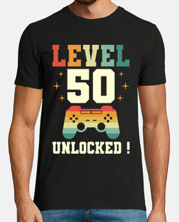 Livello 50 Compleanno Gamer Da 50 anni
