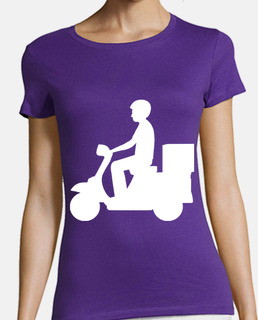 livreur sur moto