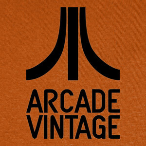 Camisetas Logo Ataricade Vintage