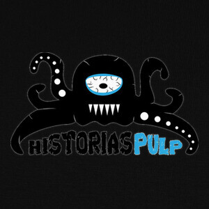 Camisetas Logo Historias Pulp transparente