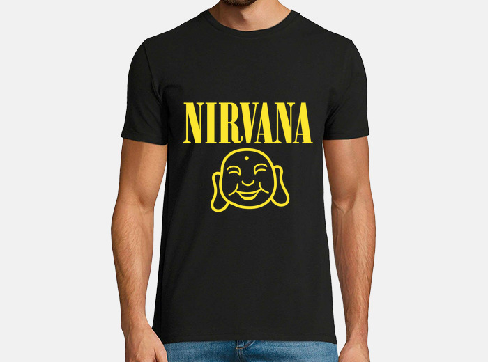 Camiseta nirvana online hombre