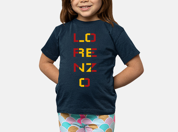 Lorenzo champion kids t shirt tostadora