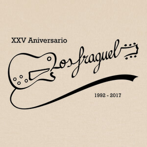 Camisetas Los Fraguels - XXV Aniversario (guitar)