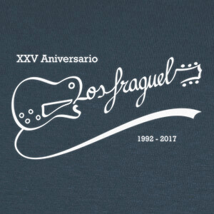 Camisetas Los Fraguels - XXV Aniversario (guitar)