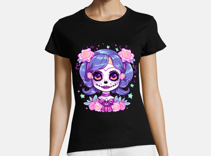 Playeras dia de online muertos mujer