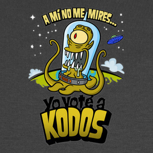 Camisetas Los Simpson: Yo voté a Kodos