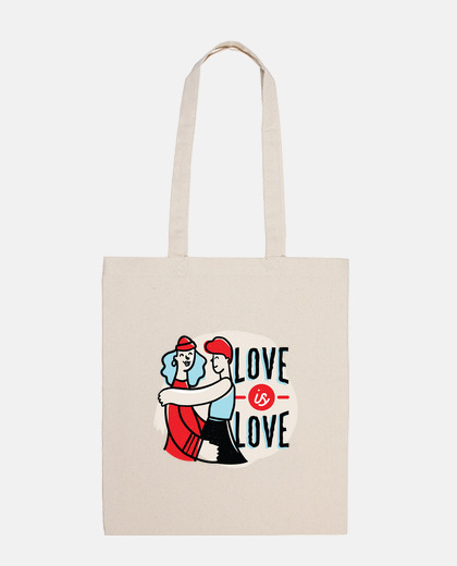 love is love tote bag