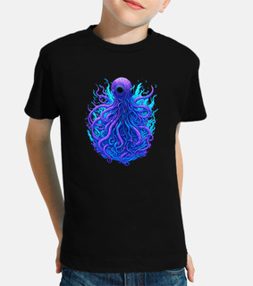 Lovecraft octopus - camiseta niño