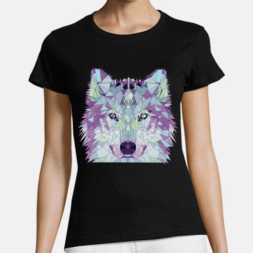 Purple wolf t shirt Clearance