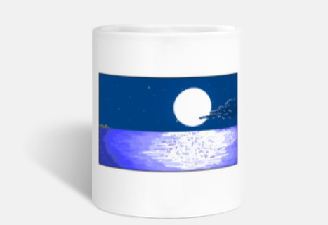 Luna llena en el Mar