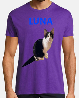 Luna y Estrella los gatitos camisetas cortas de Luna Niños hombres