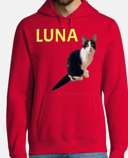 Luna y Estrella los gatitos Sudadera con capucha de Luna hombre niño