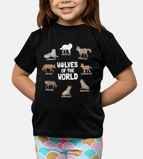 lupi della fauna selvatica del mondo