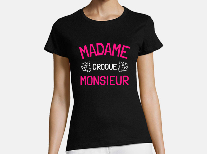 Tee shirt madame monsieur hot sale