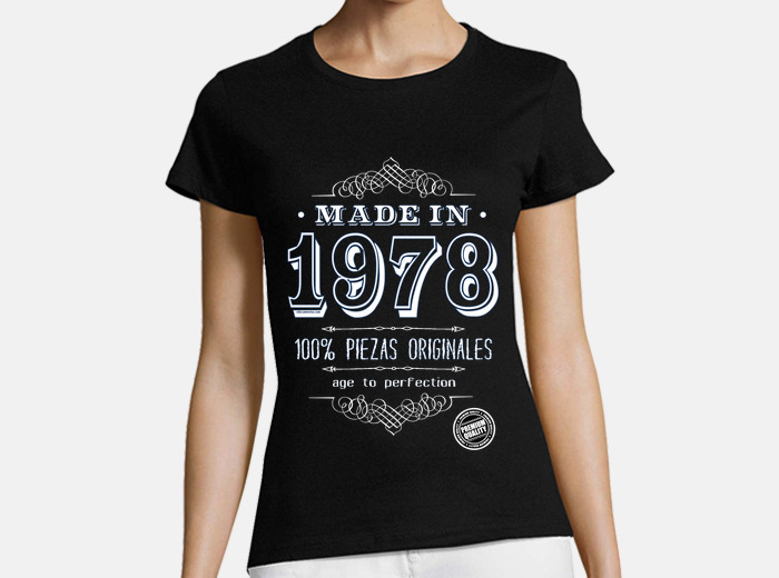Post hoog generatie Made in 1978 t-shirt | tostadora