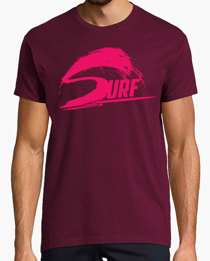 Magenta surf t-shirt