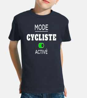 maglietta da ciclismo modalità ciclismo attivata