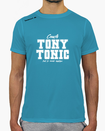 Maglietta sportiva leggera coach Tony Tonic