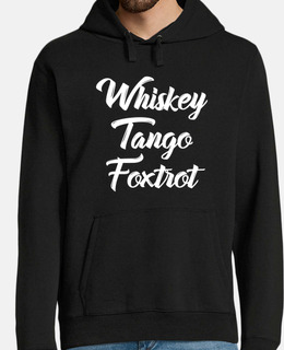 maglietta wtf whisky tango volpe trot c