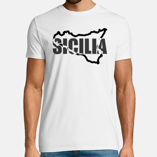 T-shirt magliette souvenir sicilia, design con tostadora